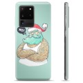 Custodia in TPU per Samsung Galaxy S20 Ultra - Babbo Natale moderno