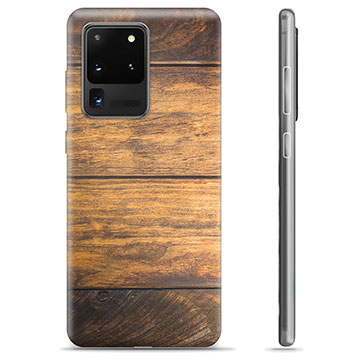 Custodia in TPU per Samsung Galaxy S20 Ultra - Legno