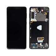 Cover frontale e display LCD GH82-27267A per Samsung Galaxy S21+ 5G - Nero