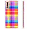 Samsung Galaxy S21+ 5G Custodia TPU - Camicia di Flanella