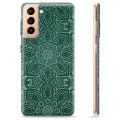 Samsung Galaxy S21+ 5G Custodia TPU - Mandala Verde