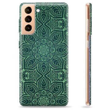 Samsung Galaxy S21+ 5G Custodia TPU - Mandala Verde