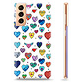 Custodia in TPU per Samsung Galaxy S21+ 5G - Cuori