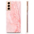 Samsung Galaxy S21+ 5G Custodia TPU - Marmo Rosa