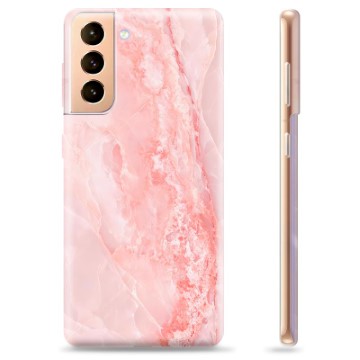 Samsung Galaxy S21+ 5G Custodia TPU - Marmo Rosa