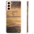 Custodia in TPU per Samsung Galaxy S21+ 5G - Legno