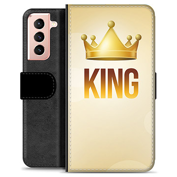 Custodia a Portafoglio Premium per Samsung Galaxy S21 5G - King