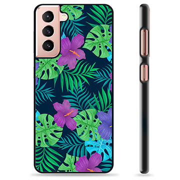 Cover Protettiva Samsung Galaxy S21 5G - Fiore Tropicale