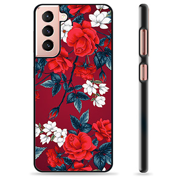 Cover Protettiva Samsung Galaxy S21 5G - Fiori Vintage