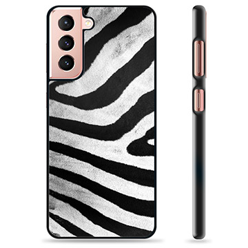 Cover protettiva per Samsung Galaxy S21 5G - Zebra