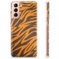 Custodia in TPU per Samsung Galaxy S21 5G - Tigre