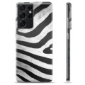 Custodia in TPU per Samsung Galaxy S21 Ultra 5G - Zebra