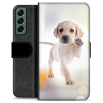 Custodia a Portafoglio Premium per Samsung Galaxy S22+ 5G - Cane