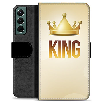 Custodia a Portafoglio Premium per Samsung Galaxy S22+ 5G - King