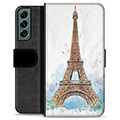 Custodia a Portafoglio Premium per Samsung Galaxy S22+ 5G - Parigi