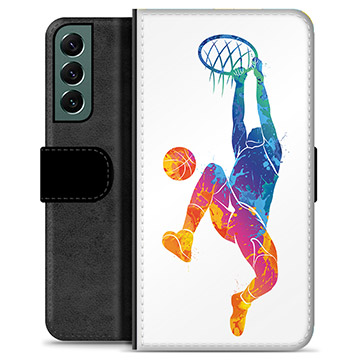 Custodia a Portafoglio Premium per Samsung Galaxy S22+ 5G - Slam Dunk