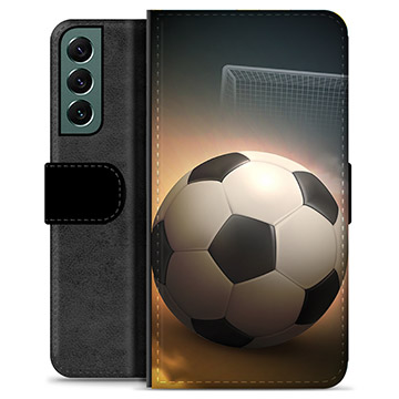 Custodia a Portafoglio Premium per Samsung Galaxy S22+ 5G - Calcio