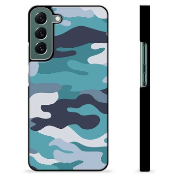 Samsung Galaxy S22+ 5G Cover Protettiva - Blu Camo