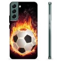 Custodia in TPU per Samsung Galaxy S22+ 5G - Football Flame