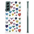 Custodia in TPU per Samsung Galaxy S22+ 5G - Cuori