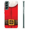 Samsung Galaxy S22+ 5G Custodia TPU - Vestito da Babbo Natale