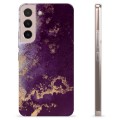 Samsung Galaxy S22 5G Custodia TPU - Prugna Dorata