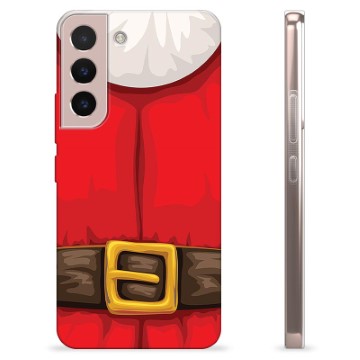 Samsung Galaxy S22 5G Custodia TPU - Vestito da Babbo Natale