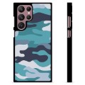 Samsung Galaxy S22 Ultra 5G Cover Protettiva - Blu Camo