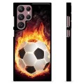 Samsung Galaxy S22 Ultra 5G Cover Protettiva - Fiamma di Calcio