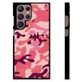 Samsung Galaxy S22 Ultra 5G Cover Protettiva - Camuflage Rosa