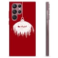 Samsung Galaxy S22 Ultra 5G Custodia TPU - Pallina di Natale