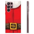 Samsung Galaxy S22 Ultra 5G Custodia TPU - Vestito da Babbo Natale