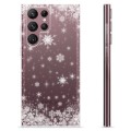 Samsung Galaxy S22 Ultra 5G Custodia TPU - Fiocchi di Neve