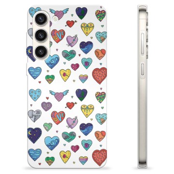 Samsung Galaxy S23+ 5G Custodia TPU - Cuori