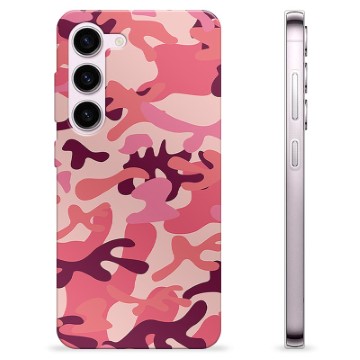 Samsung Galaxy S23 5G Custodia TPU - Camuflage Rosa