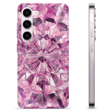 Samsung Galaxy S23 5G Custodia TPU - Cristallo rosa