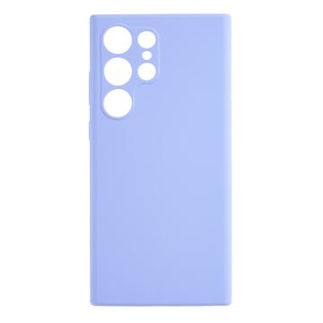 Custodia Silicone Liquido per Samsung Galaxy S23 Ultra 5G - Viola