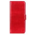 Custodia a Portafoglio per Samsung Galaxy S23 Ultra 5G con Chiusura Magnetica - Rosso