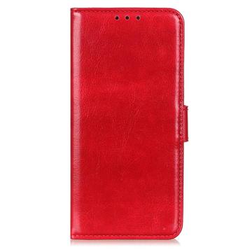 Custodia a Portafoglio per Samsung Galaxy S23 Ultra 5G con Chiusura Magnetica - Rosso