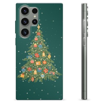 Samsung Galaxy S23 Ultra 5G Custodia TPU - Albero di Natale