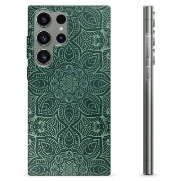 Samsung Galaxy S23 Ultra 5G Custodia TPU - Mandala Verde