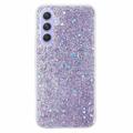 Custoida in TPU Glitter Flakes per Samsung Galaxy S24 FE - Viola