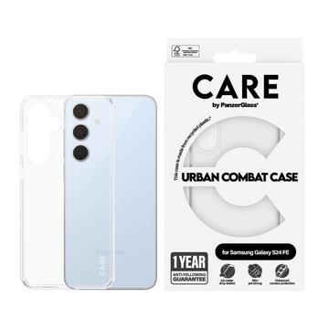 Custodia per Samsung Galaxy S24 FE PanzerGlass Care Urban Combat - Trasparente