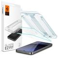 Pellicola salvaschermo Samsung Galaxy S24 FE Spigen Glas.tR Ez Fit - 2 pezzi.