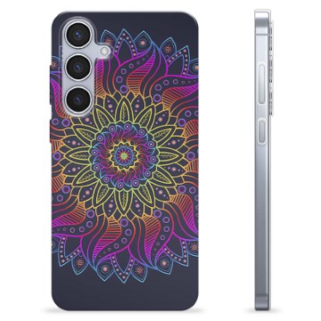 Samsung Galaxy S24+ Custodia TPU - Mandala Colorata