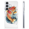 Samsung Galaxy S24+ Custodia TPU - Pesce Koi