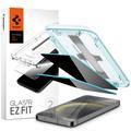 Pellicola salvaschermo Spigen Glas.tR Ez Fit Privacy per Samsung Galaxy S24 - 2 pz.