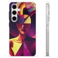 Samsung Galaxy S24 Custodia TPU - Ritratto Cubista