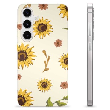 Samsung Galaxy S24 Custodia TPU - Girasole