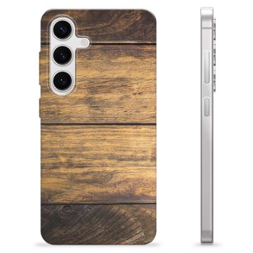 Samsung Galaxy S24 Custodia TPU - Legno